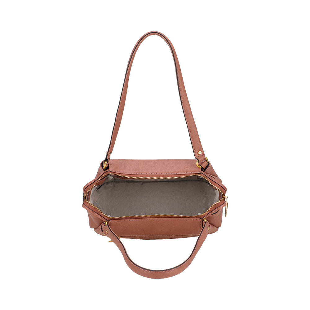 Sac épaule rectangulaire Elsa cuir