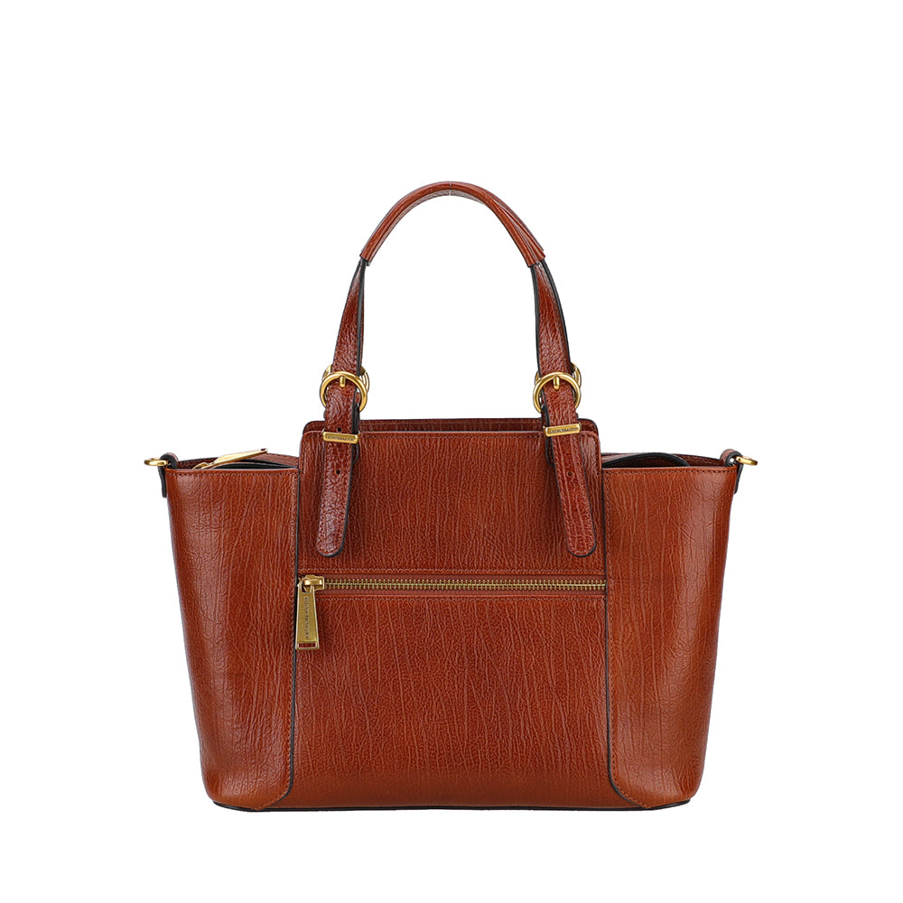Sac à main trapèze cuir Paula