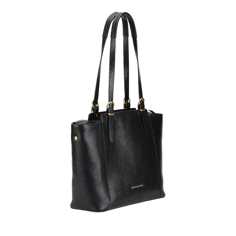 Sac épaule trapèze cuir Paula