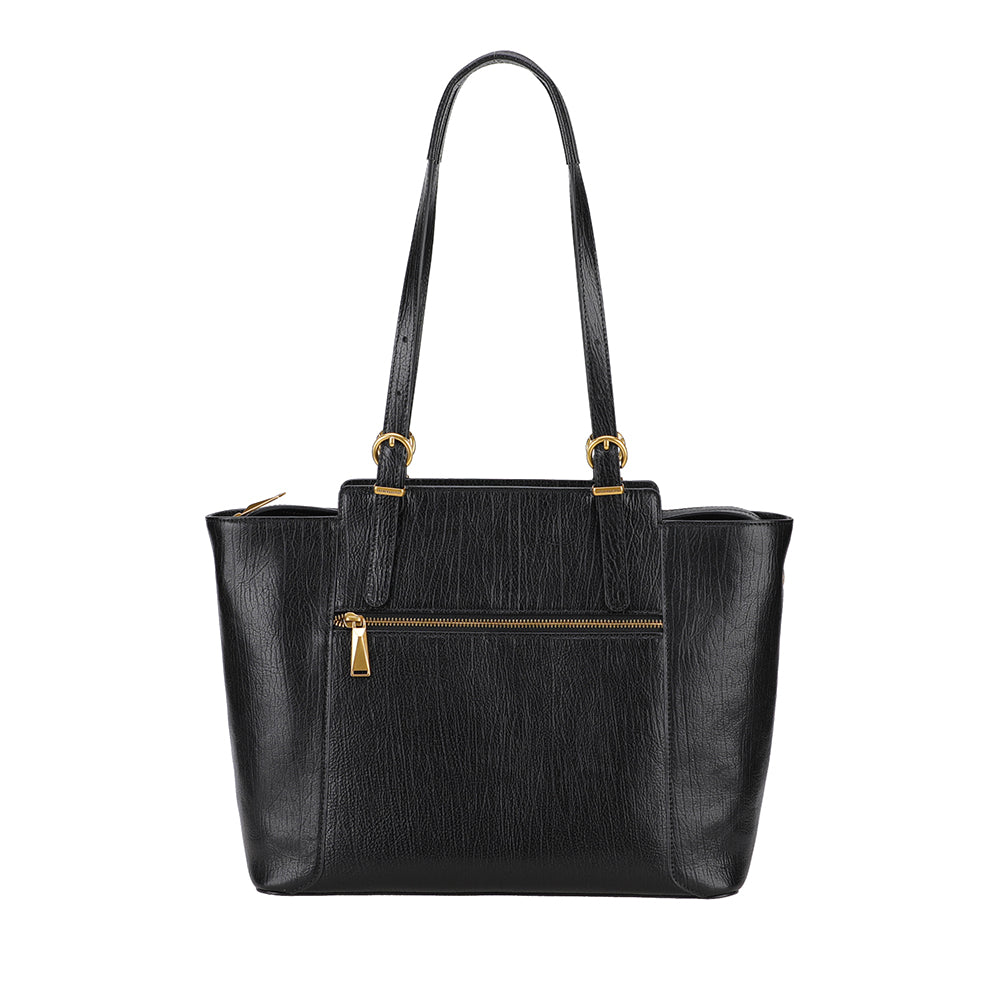 Sac épaule trapèze cuir Paula