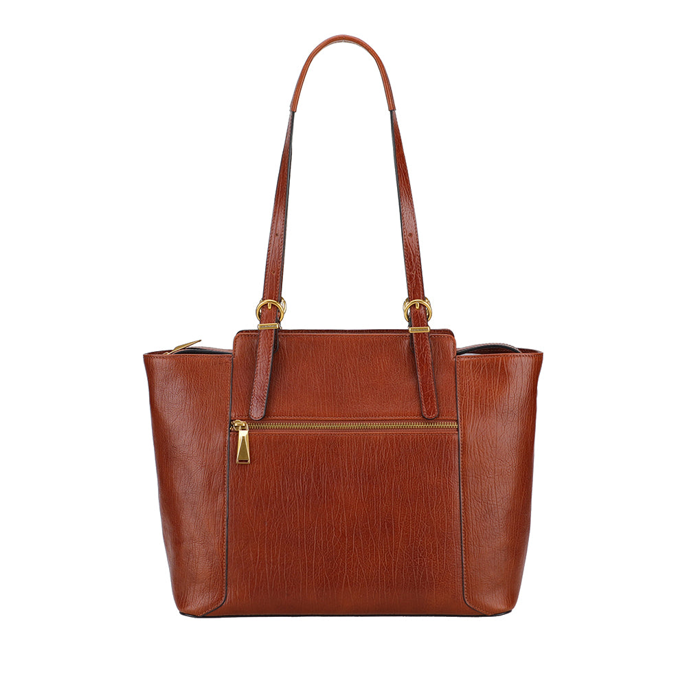 Sac épaule trapèze cuir Paula