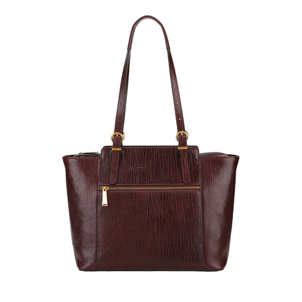 Sac épaule trapèze cuir Paula