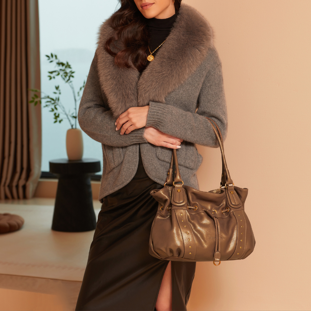 Sac épaule L Lucia Cuir