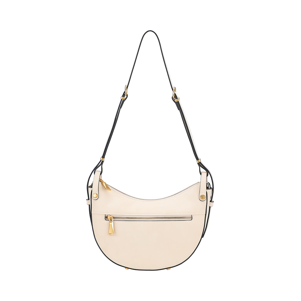 Madelena split leather shoulder bag