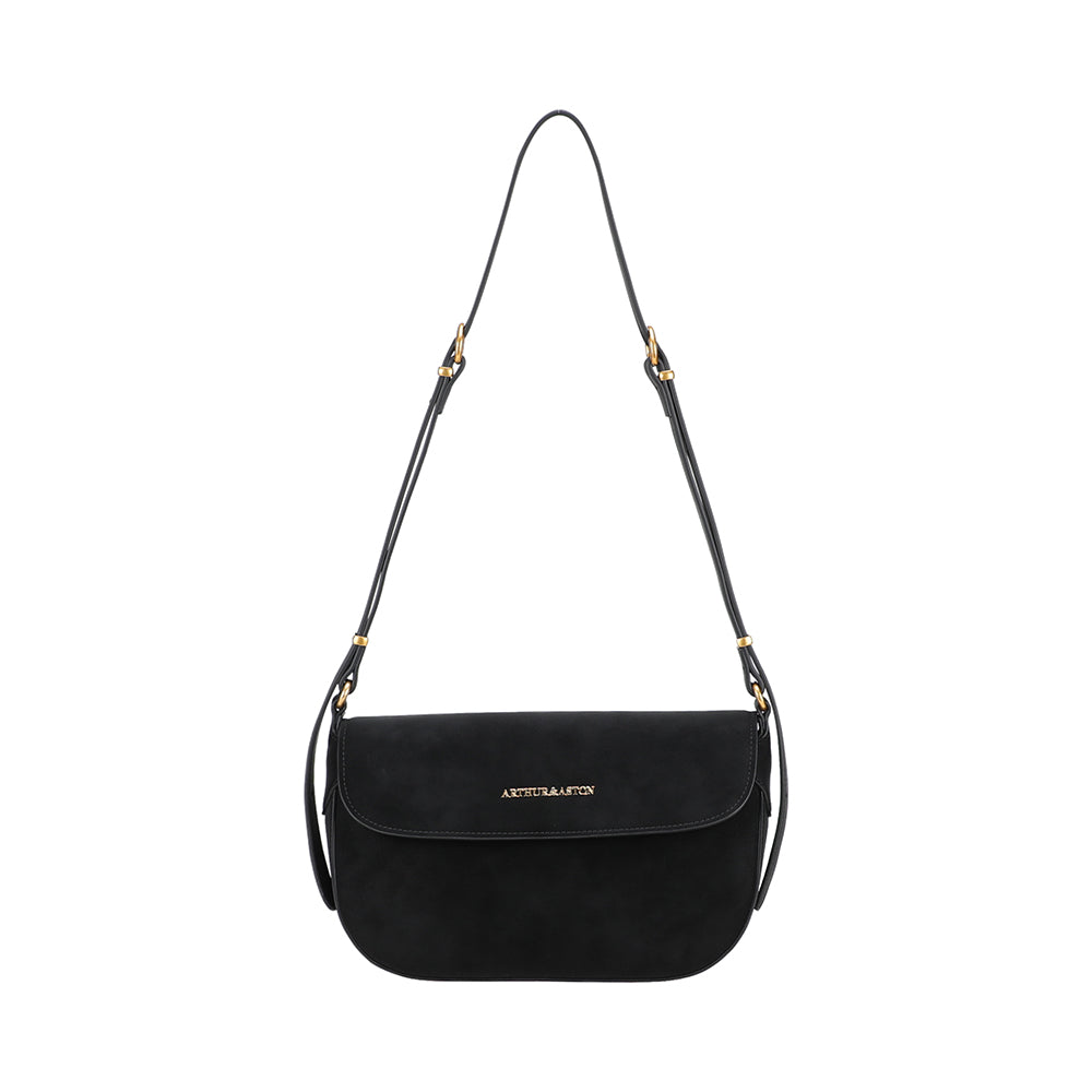 Sac épaule croûte de cuir Madelena