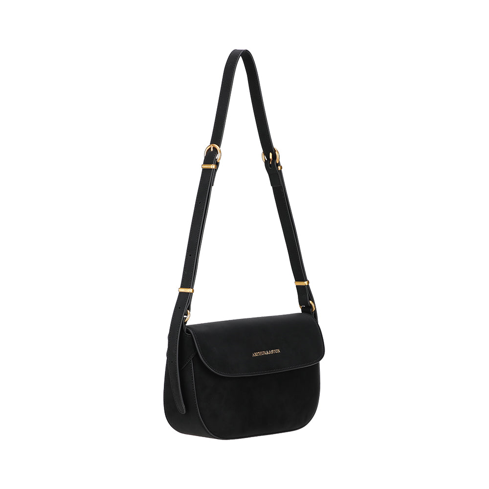 Sac épaule croûte de cuir Madelena