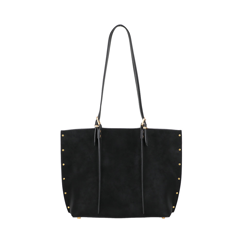 Sac shopping M croûte de cuir Madelena