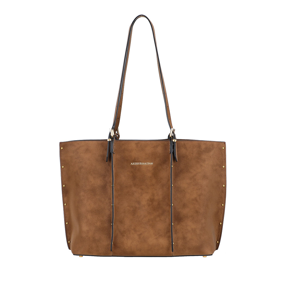 Sac shopping L croûte de cuir Madelena