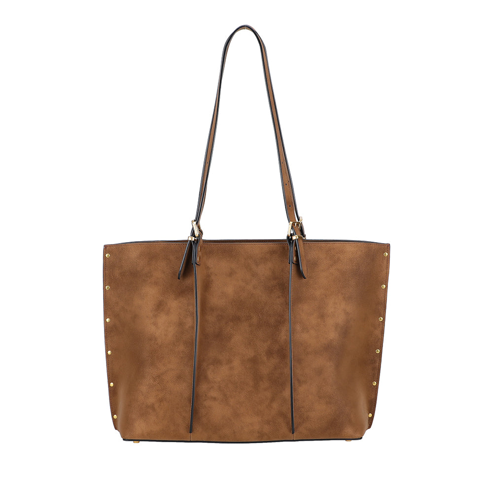 Sac shopping L croûte de cuir Madelena