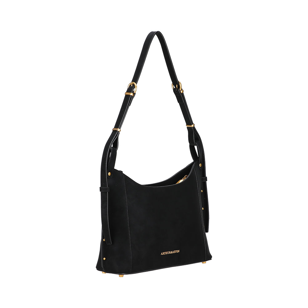 Sac épaule croûte de cuir Madelena