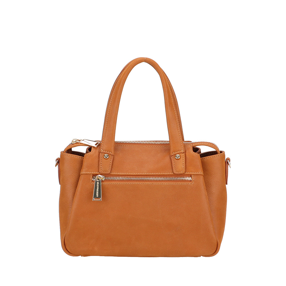 Sac à main trapèze cuir Elsa