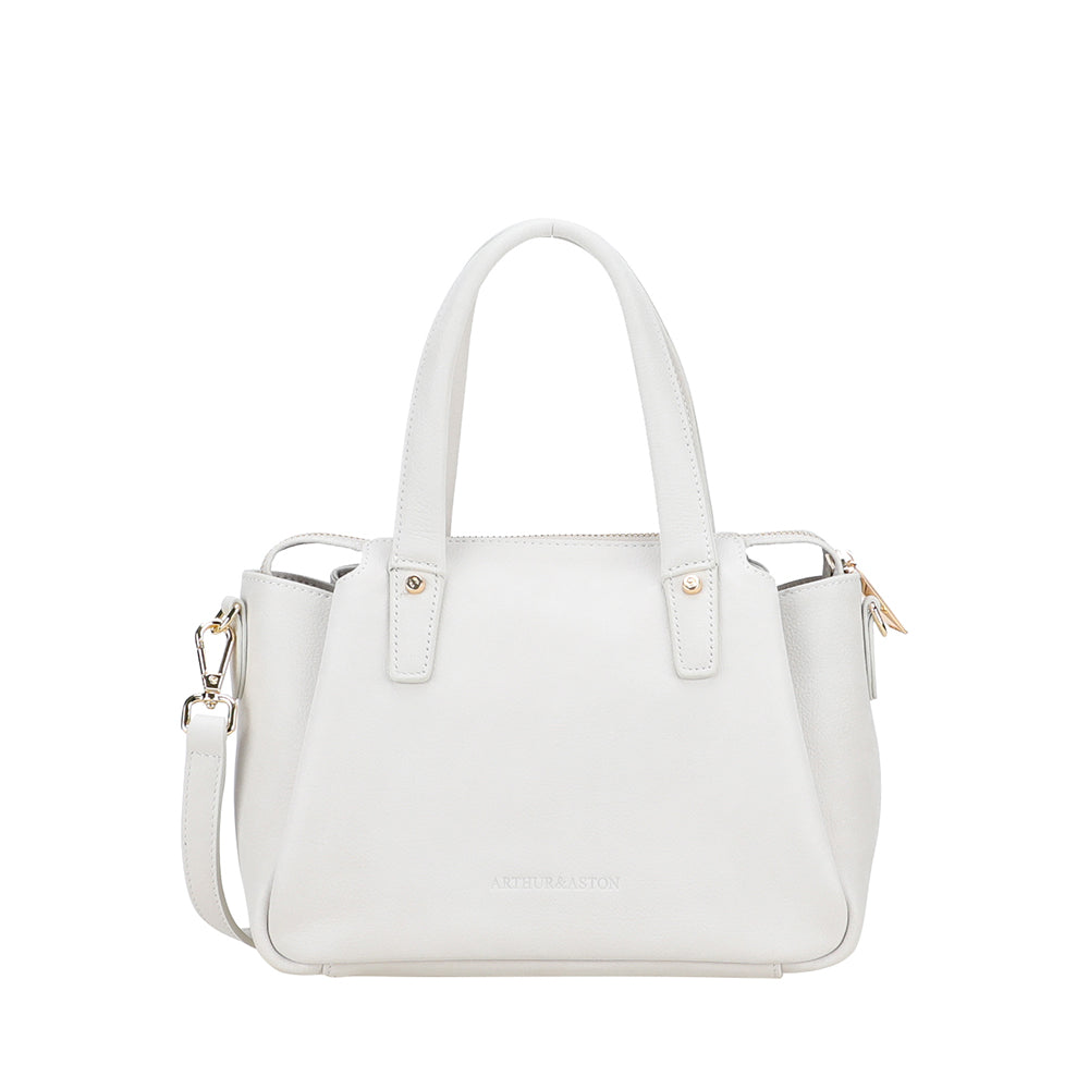 Sac à main trapèze cuir Elsa