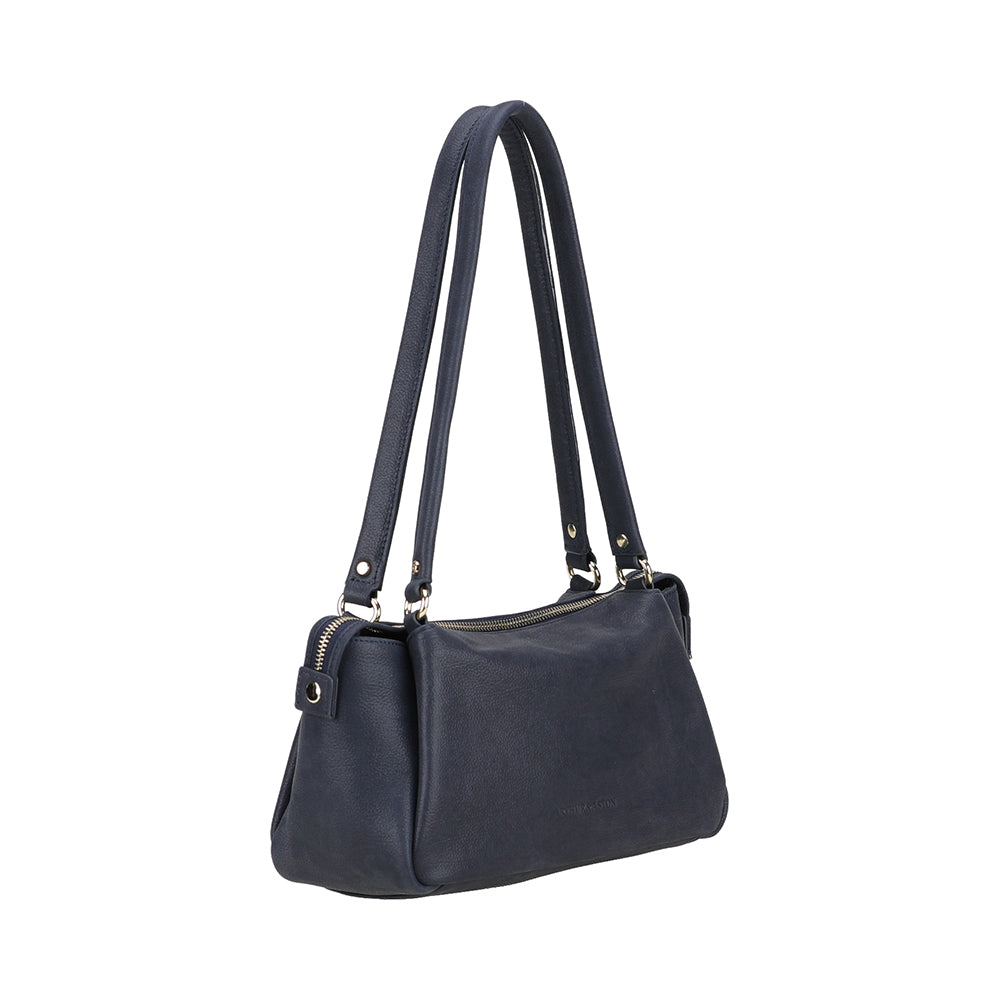 Sac épaule rectangulaire Elsa cuir