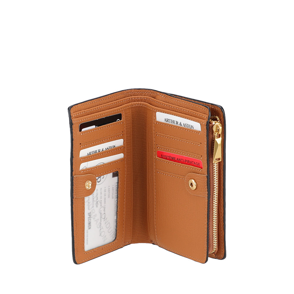 Nora Cowhide Leather Wallet