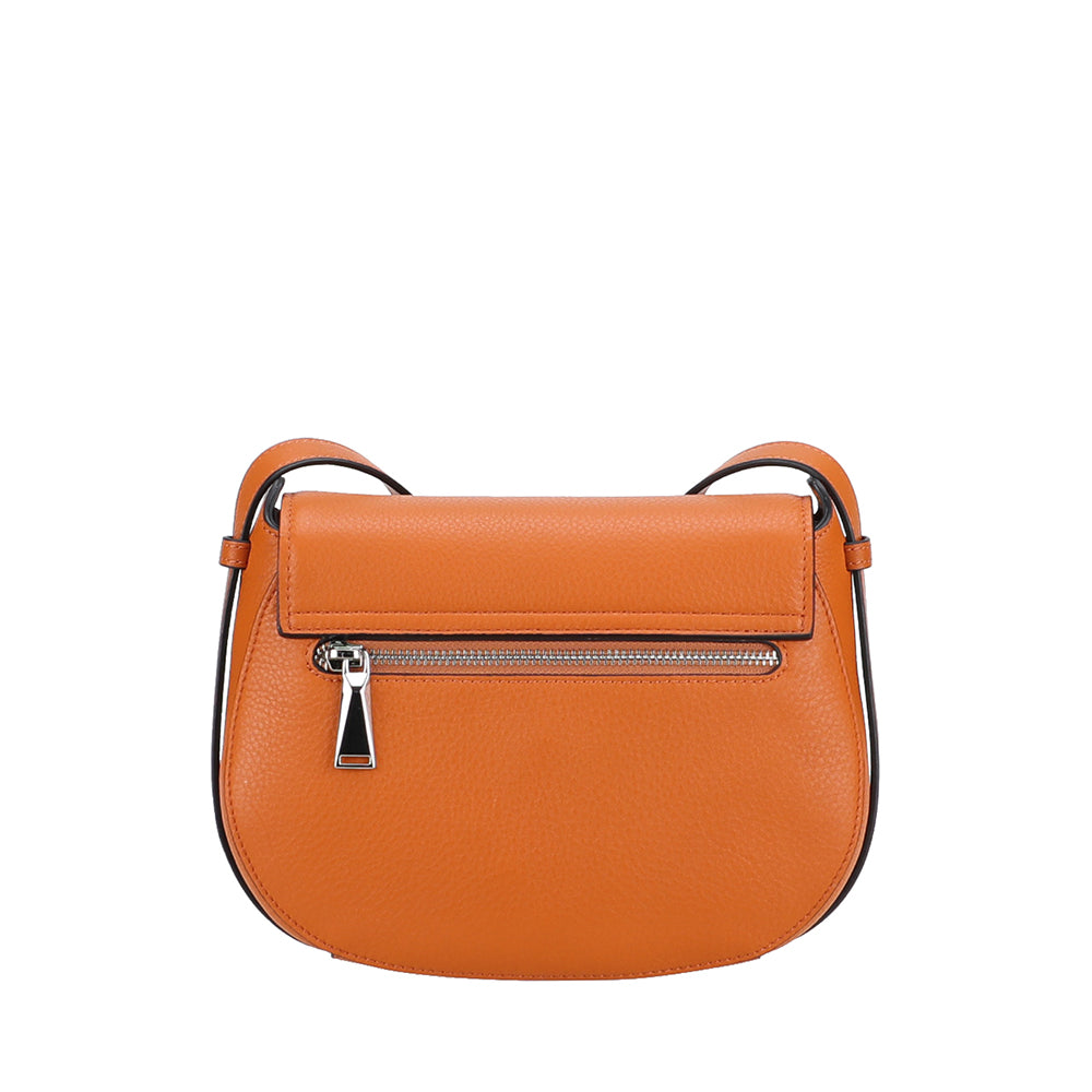 Sac bandoulière rabat Raquel Cuir