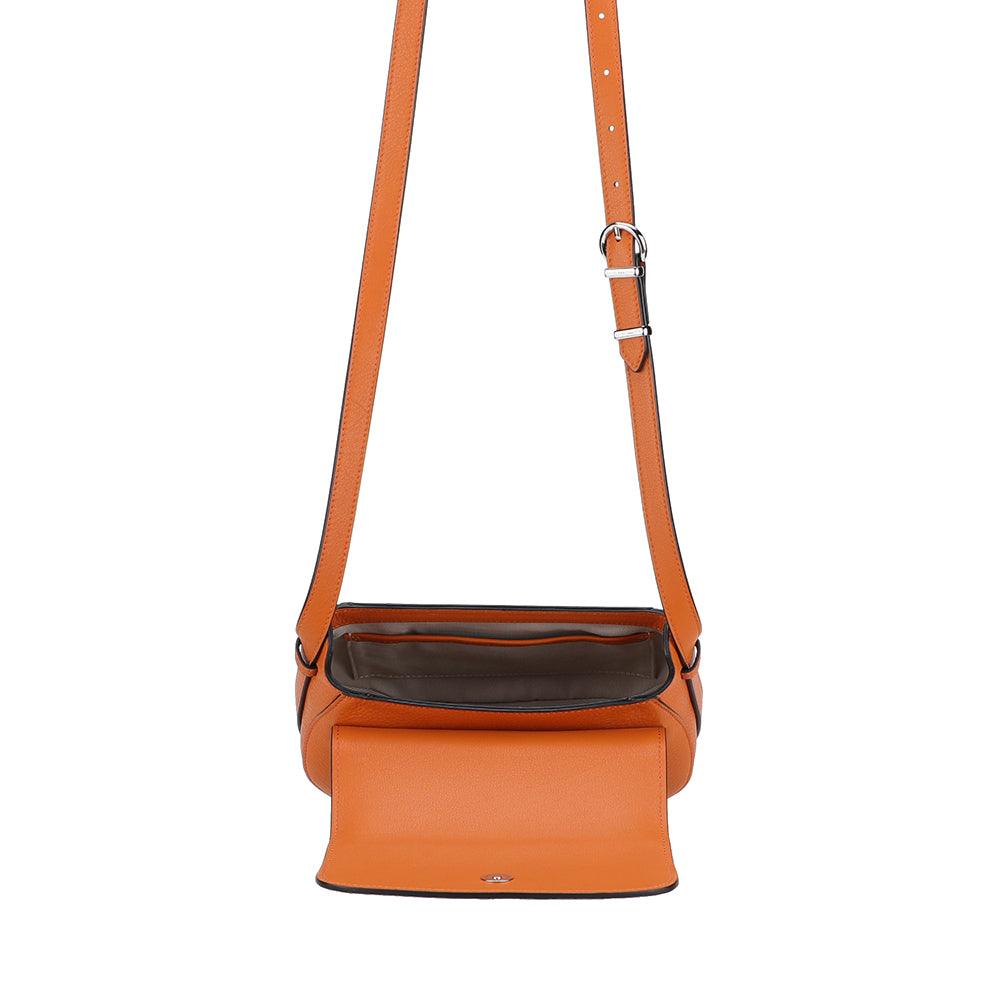 Sac bandoulière rabat Raquel Cuir