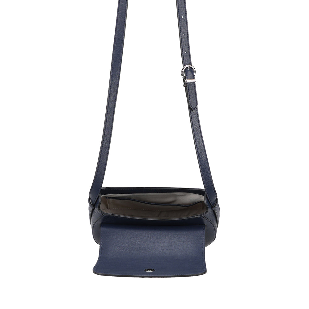 Sac bandoulière rabat Raquel Cuir