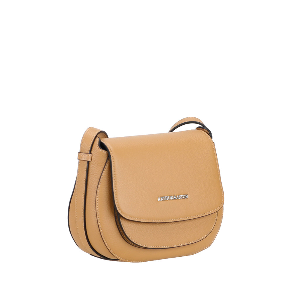 Sac bandoulière rabat Raquel Cuir