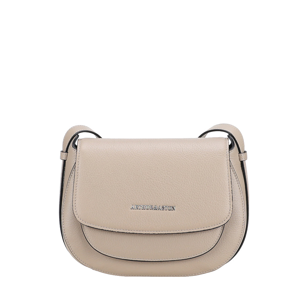 Sac bandoulière rabat Raquel Cuir