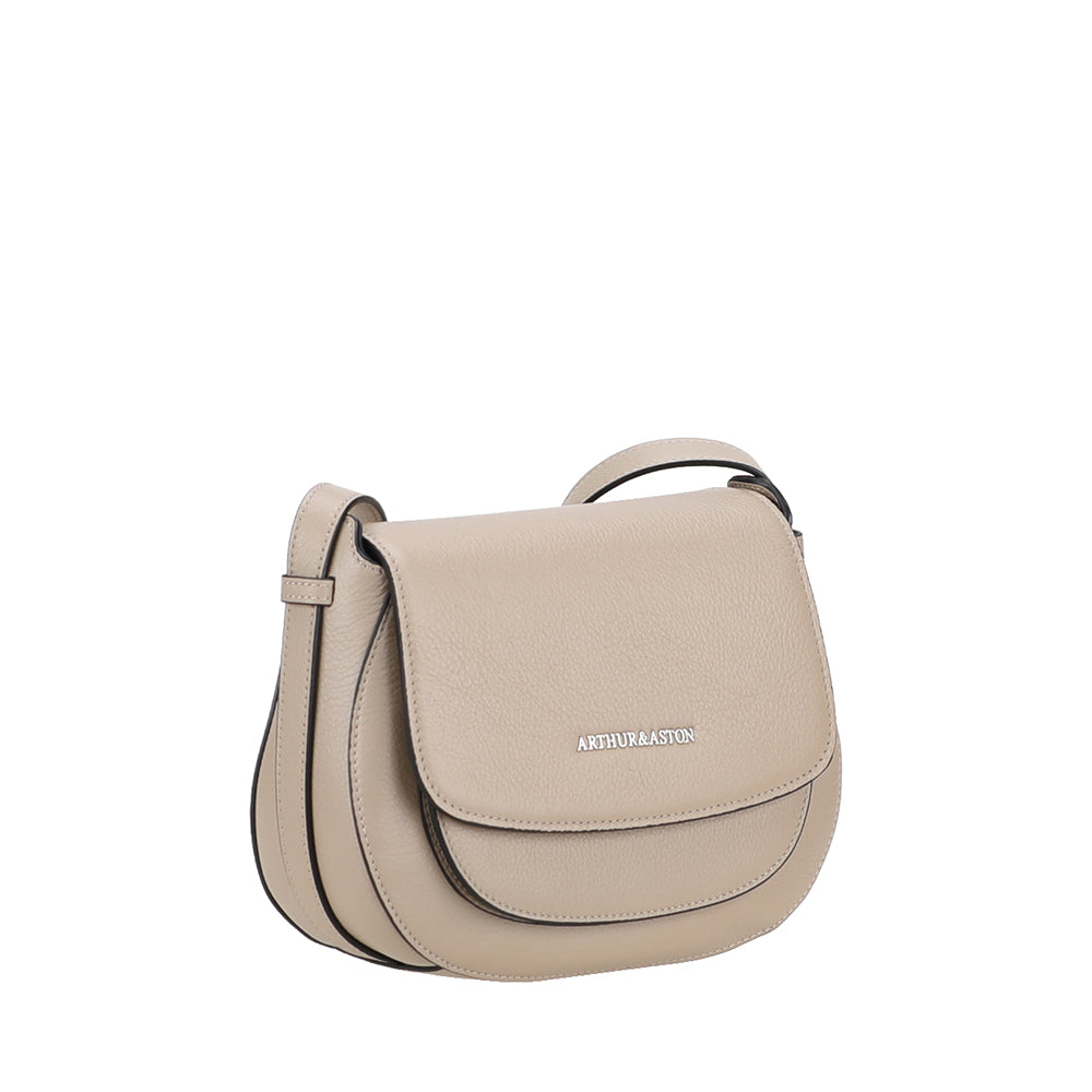 Sac bandoulière rabat Raquel Cuir