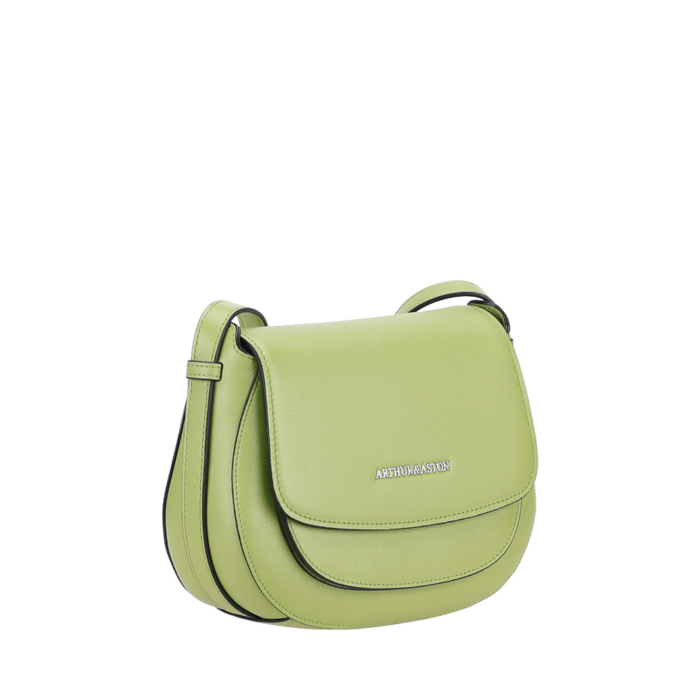 Sac bandoulière rabat Raquel Cuir