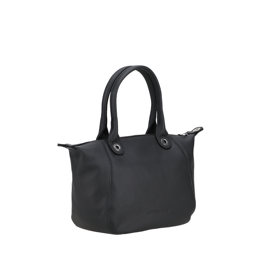Petit sac cabas Louisa en cuir