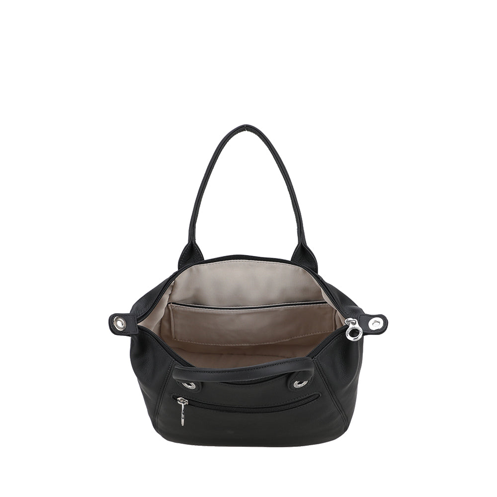 Petit sac cabas Louisa en cuir