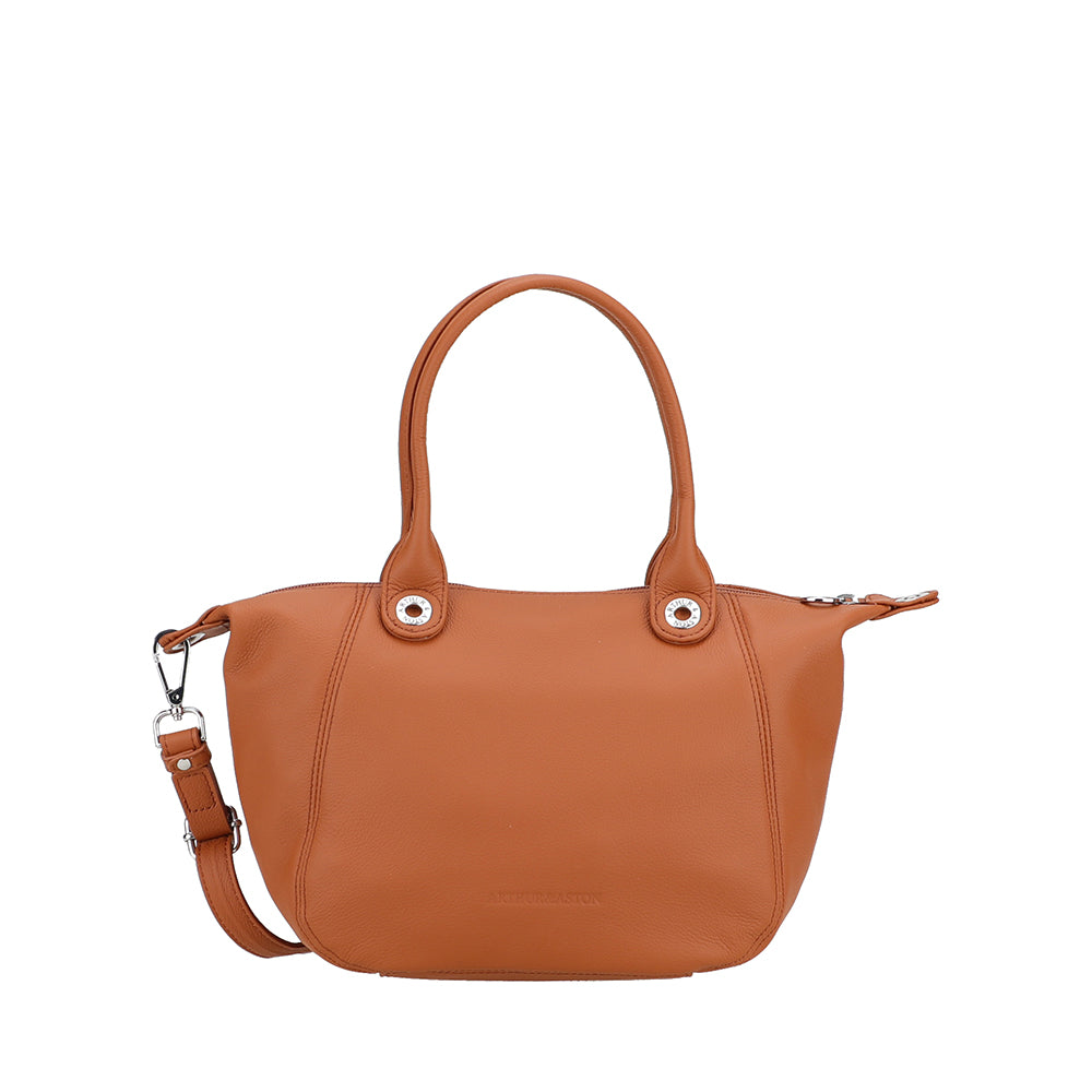 Petit sac cabas Louisa en cuir