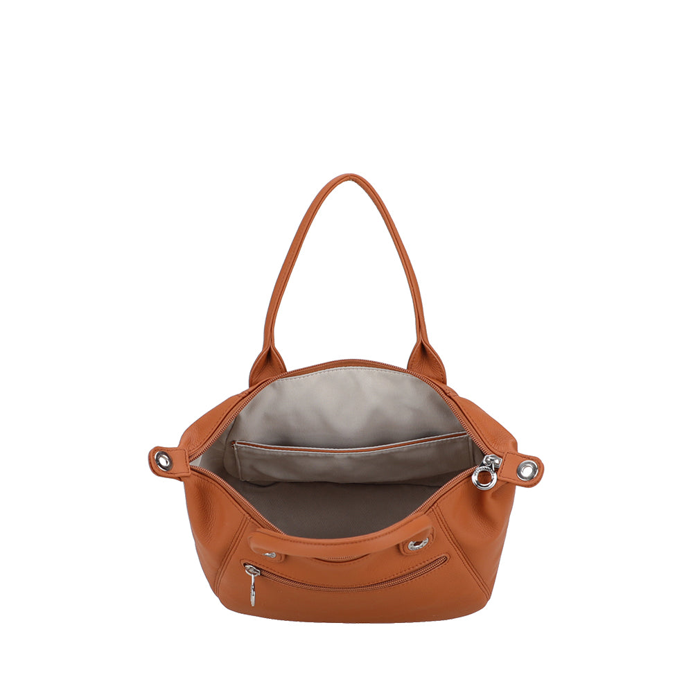 Petit sac cabas Louisa en cuir