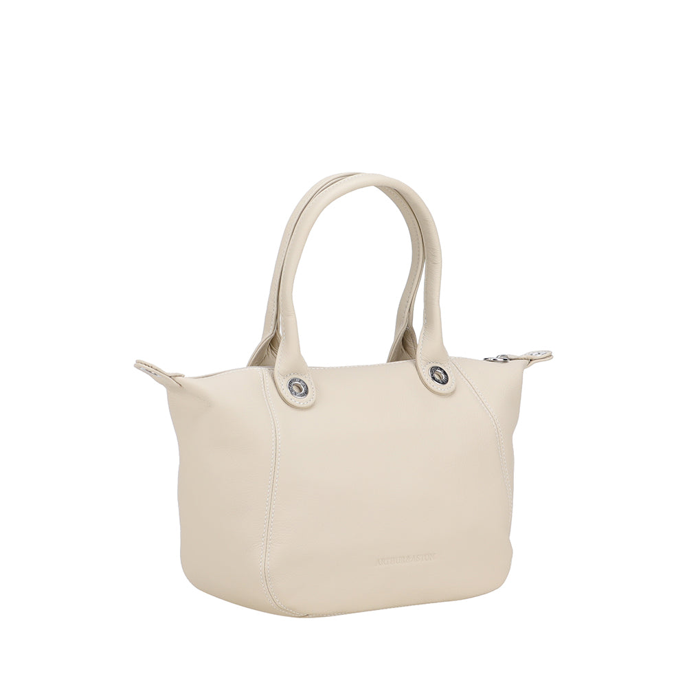 Petit sac cabas Louisa en cuir