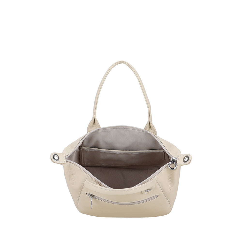 Petit sac cabas Louisa en cuir