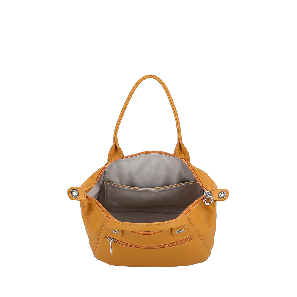 Petit sac cabas Louisa en cuir