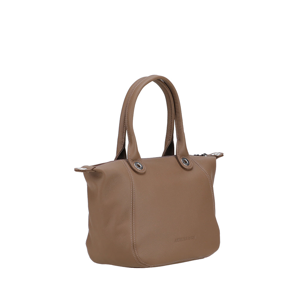 Petit sac cabas Louisa en cuir