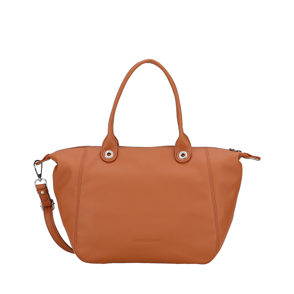 Moyen sac à main Louisa en cuir