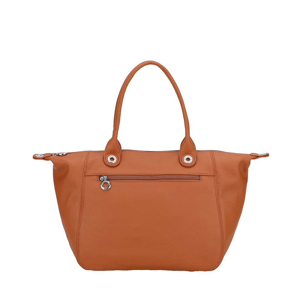 Moyen sac à main Louisa en cuir