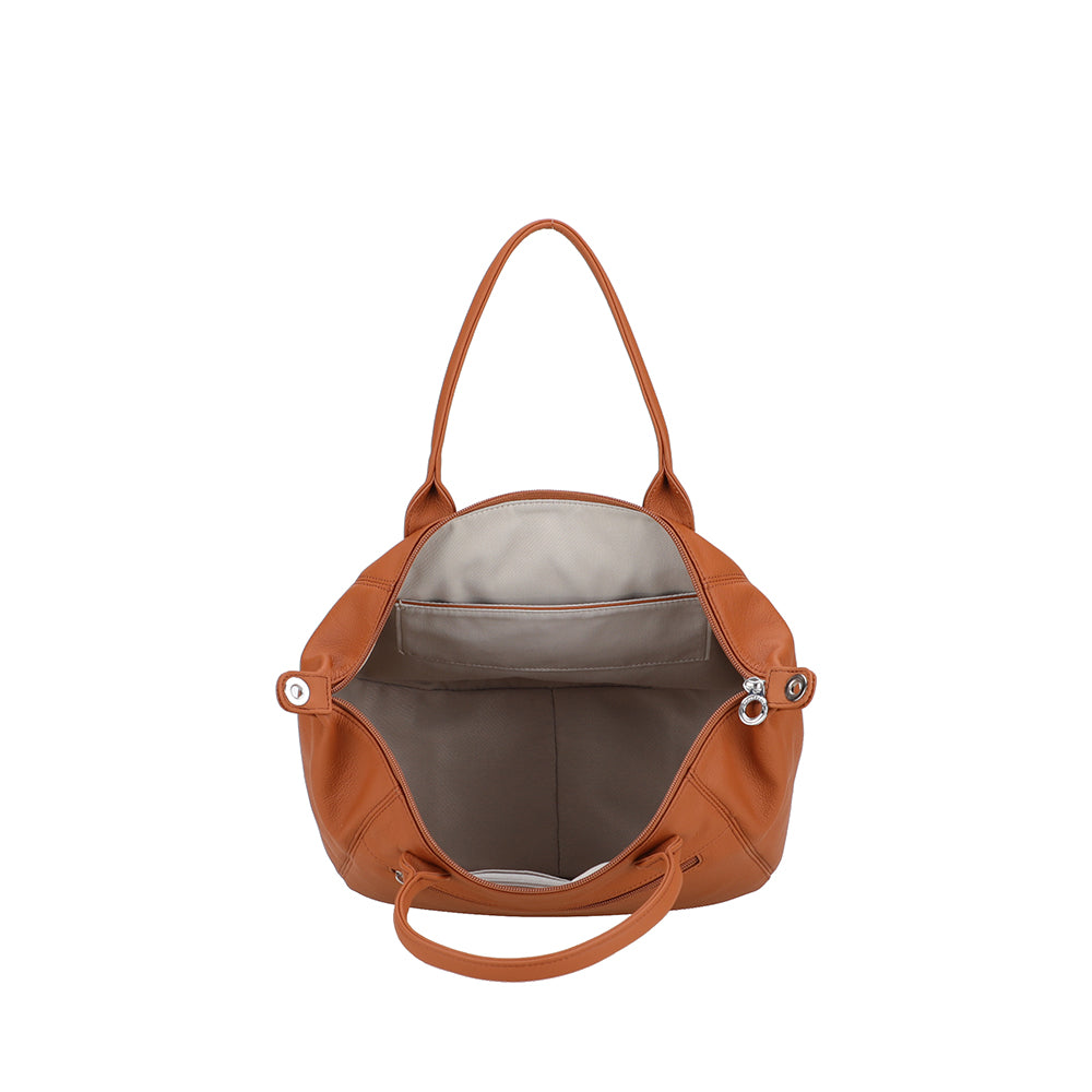 Moyen sac à main Louisa en cuir