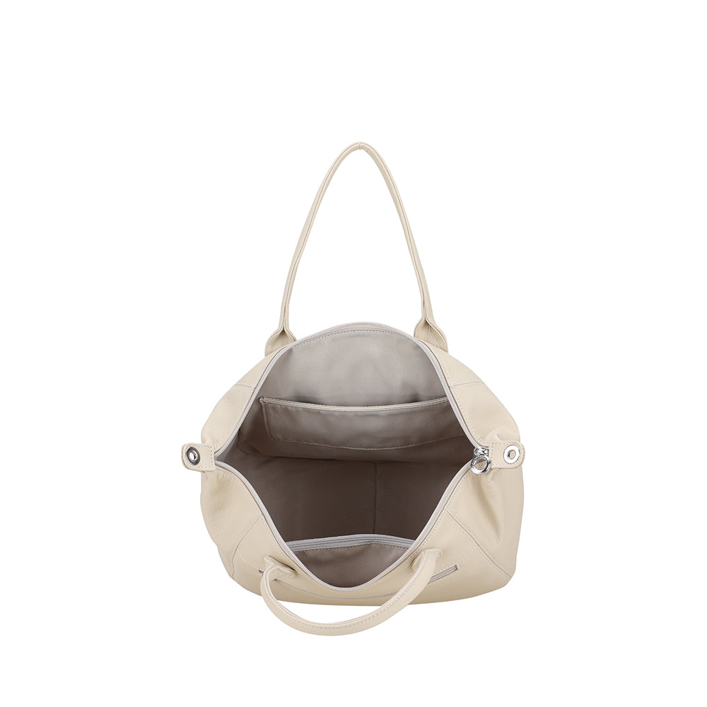 Moyen sac à main Louisa en cuir