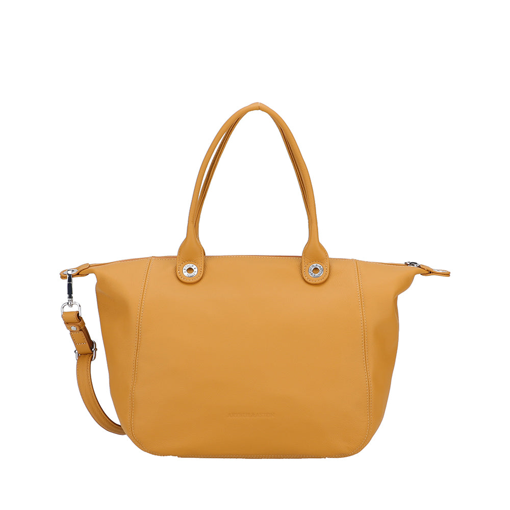 Moyen sac à main Louisa en cuir