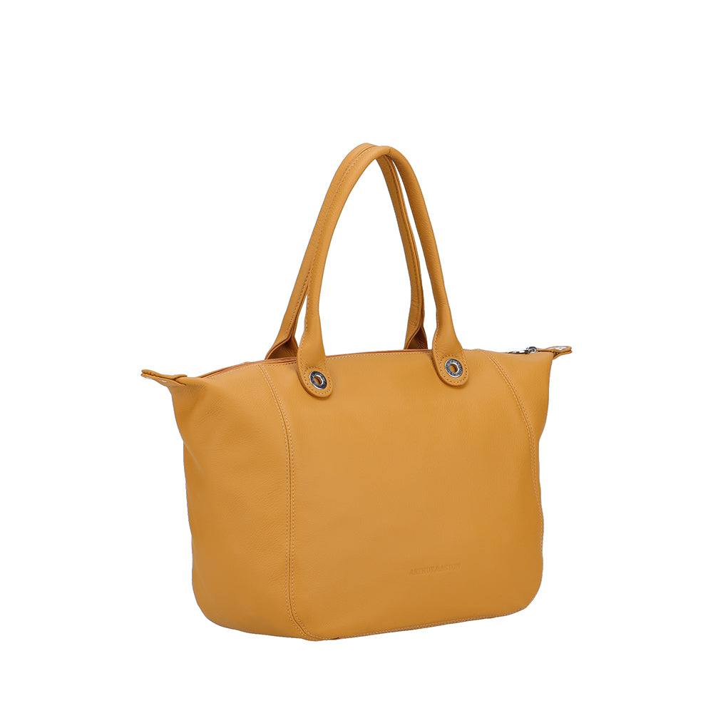 Moyen sac à main Louisa en cuir