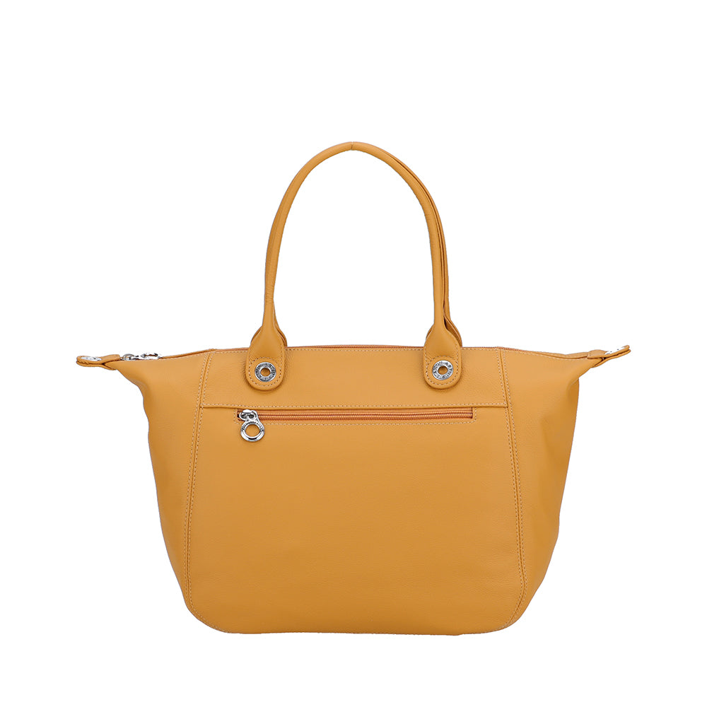 Moyen sac à main Louisa en cuir