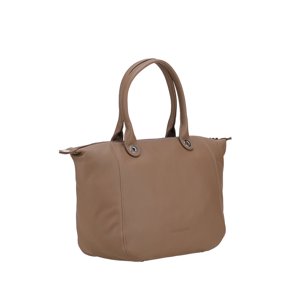 Moyen sac à main Louisa en cuir