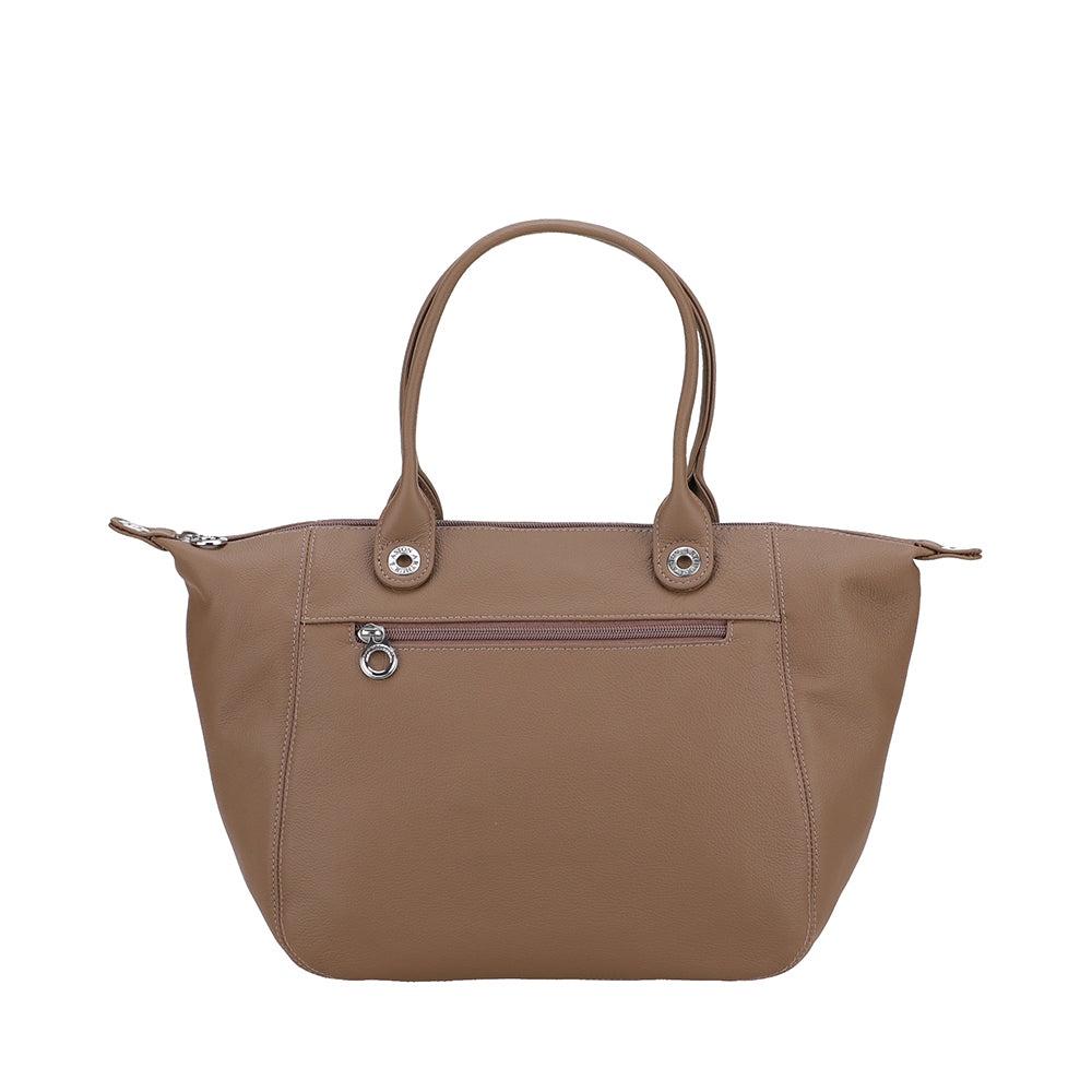 Moyen sac à main Louisa en cuir