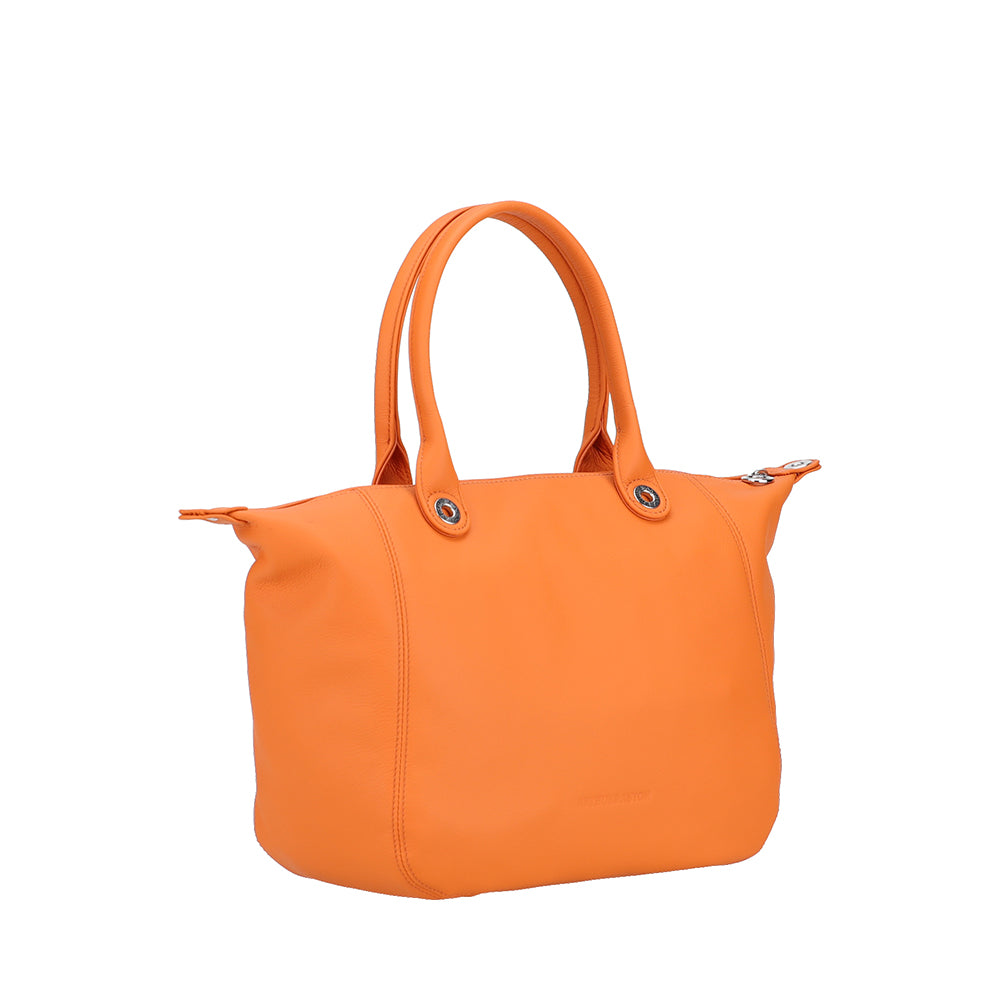 Moyen sac à main Louisa en cuir