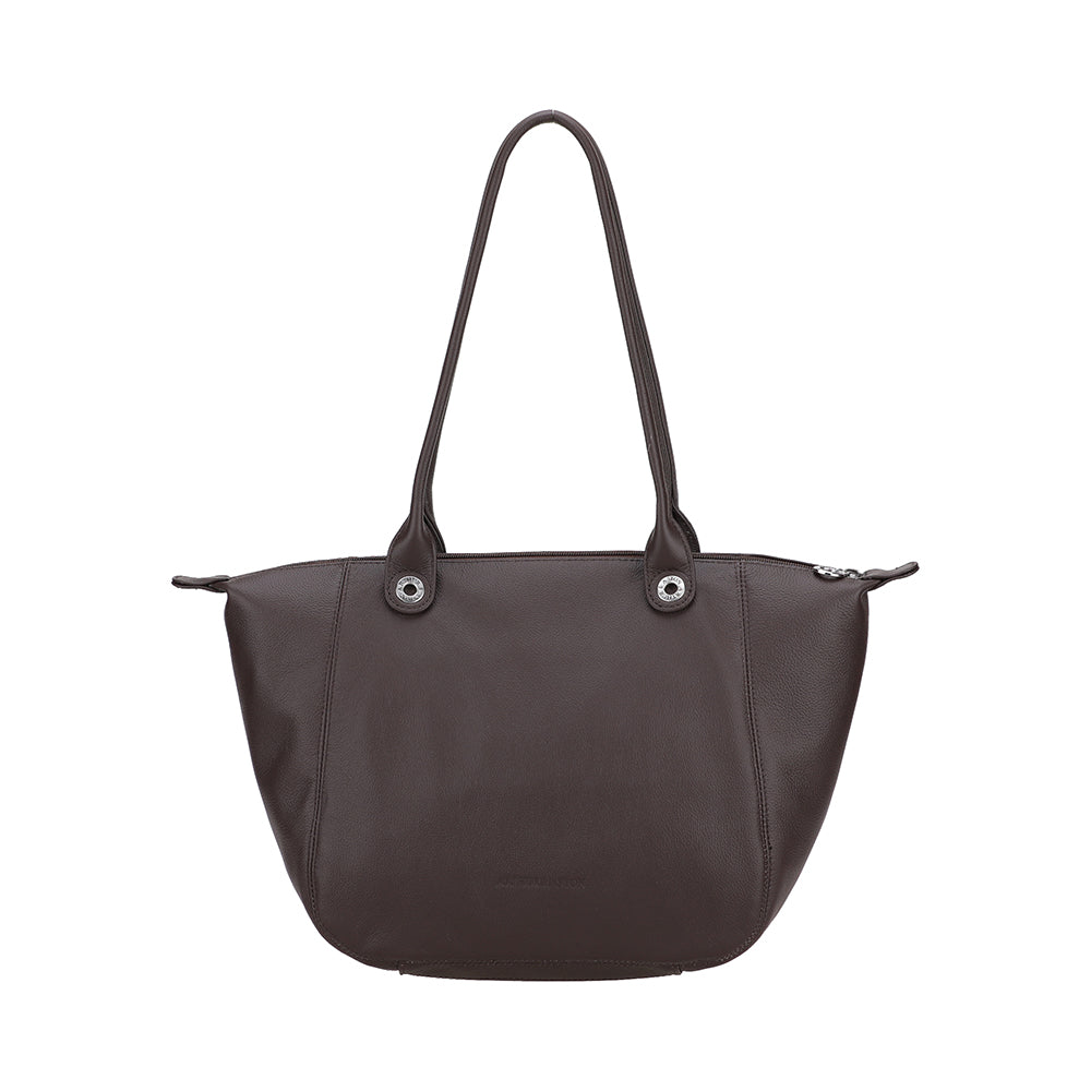 Moyen sac cabas Louisa en cuir