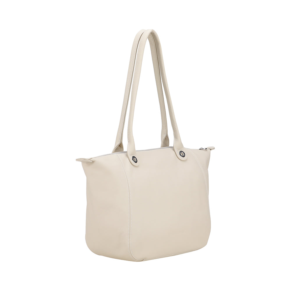 Moyen sac cabas Louisa en cuir