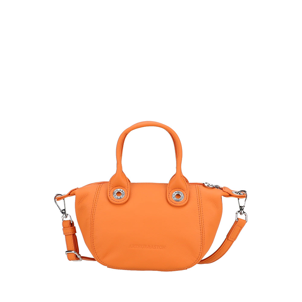 Mini sac cabas Louisa en cuir