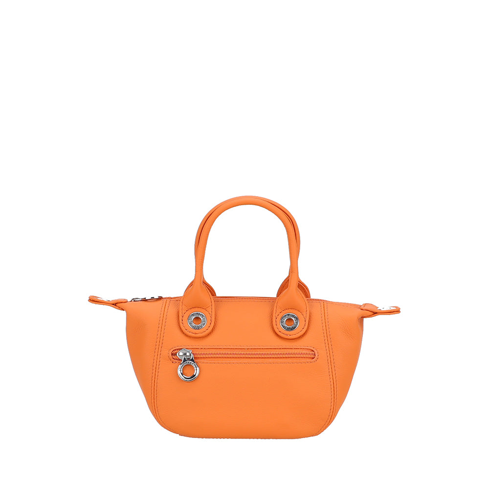 Mini sac cabas Louisa en cuir