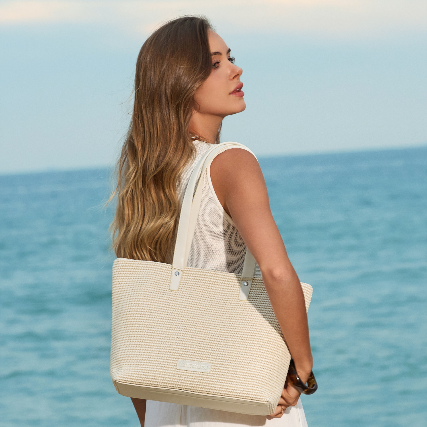 Sac porté épaule M Daniela en Paille