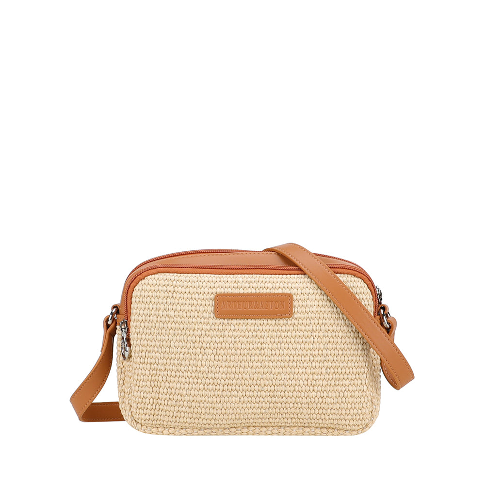 Sac bandoulière Daniela en Paille