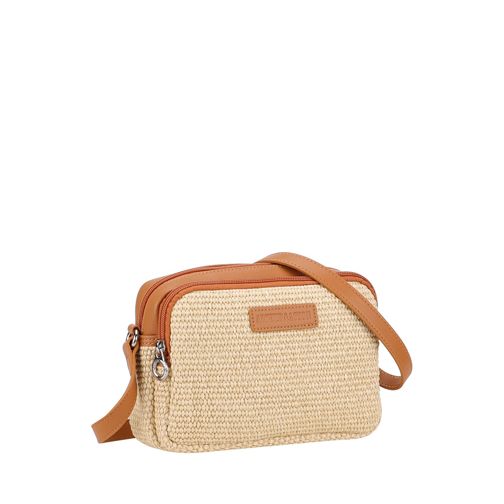 Sac bandoulière Daniela en Paille